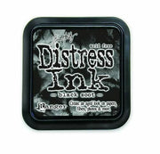 Ranger Distress Inks pad - black soot - stamp pad - Tim Holtz (TIM19541)