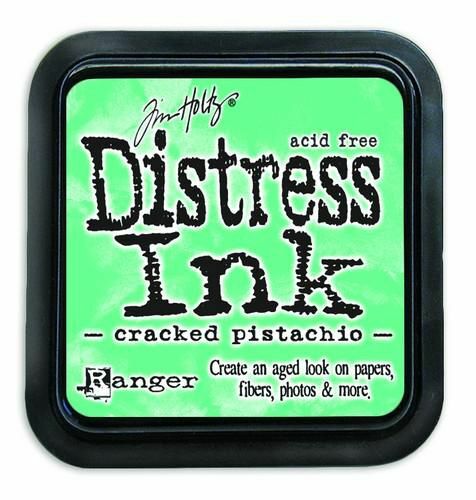 Ranger Distress Inks pad - cracked pistachio - stamp pad - Tim Holtz (TIM43218)