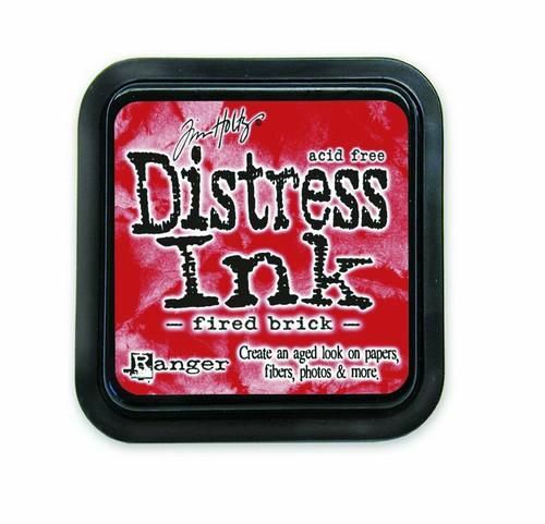 Ranger Distress Inks pad - fired brick - stamp pad - Tim Holtz (TIM20202)