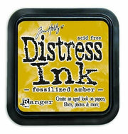 Ranger Distress Inks pad - fossilized amber - stamp pad - Tim Holtz (TIM43225)