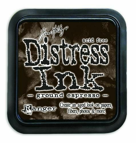 Ranger Distress Inks pad - ground expresso - stamp pad - Tim Holtz (TIM43270)