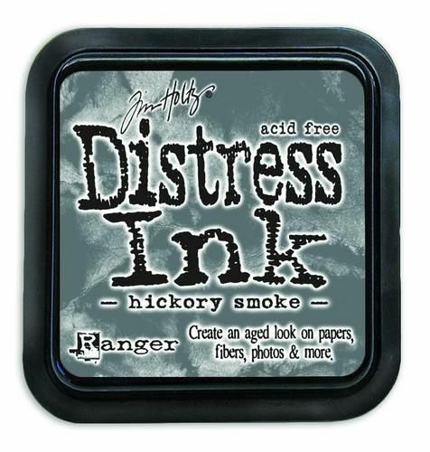 Ranger Distress Inks pad - hickory smoke - stamp pad - Tim Holtz (TIM43232)
