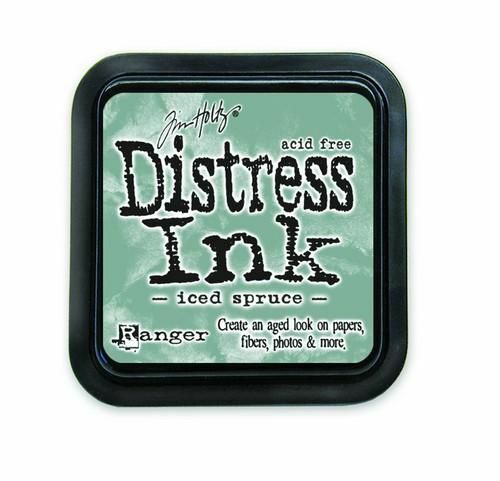 Ranger Distress Inks pad - iced spruce - stamp pad - Tim Holtz (TIM32878)