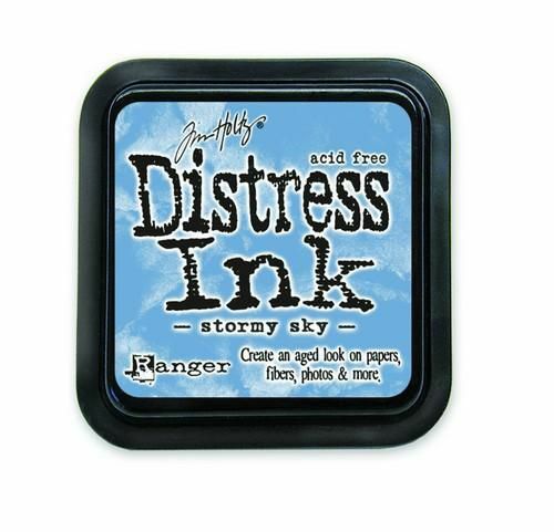 Ranger Distress Inks pad - stormy sky - stamp pad - Tim Holtz (TIM27171)