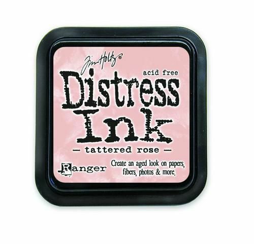 Ranger Distress Inks pad - tattered rose - stamp pad - Tim Holtz (TIM20240)