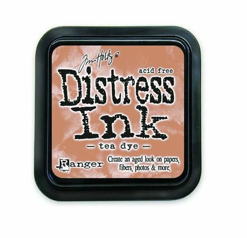 Ranger Distress Inks pad - tea dye - stamp pad - Tim Holtz (TIM19510)