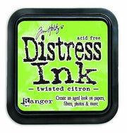 Ranger Distress Inks pad - twisted citron - stamp pad - Tim Holtz (TIM43294)