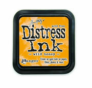 Ranger Distress Inks pad - wild honey - stamp pad - Tim Holtz (TIM27201)
