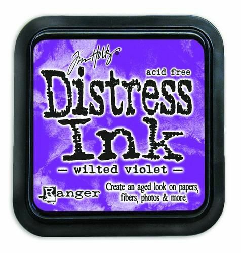 Ranger Distress Inks pad - wilted violet - stamp pad - Tim Holtz (TIM43263)