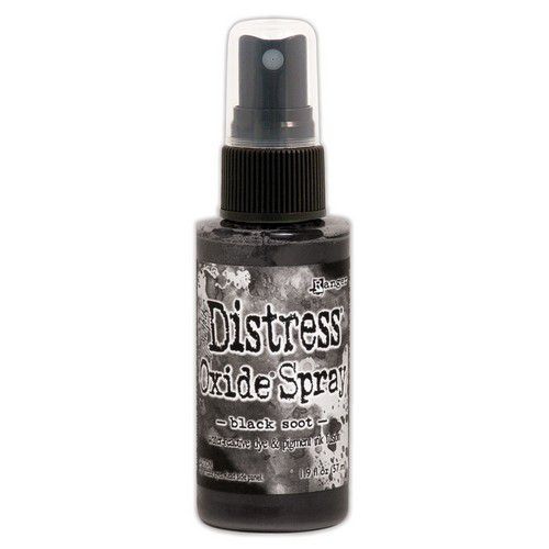 Ranger Distress Oxide Spray - Black Soot - Tim Holtz (TSO67566) *