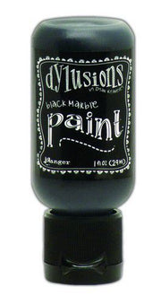 Ranger Dylusions Paint Flip Cap Bottle 29ml - Black Marble DYQ70375 *