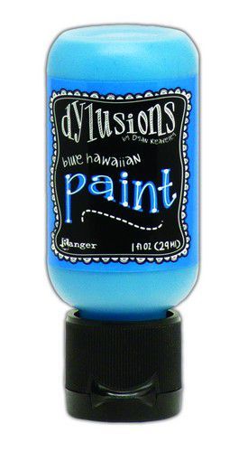 Ranger Dylusions Paint Flip Cap Bottle 29ml - Blue Hawaiian DYQ70382 *