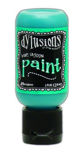 Ranger Dylusions Paint Flip Cap Bottle 29ml - Blue Lagoon DYQ70399 *