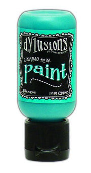 Ranger Dylusions Paint Flip Cap Bottle 29ml - Calypso Teal DYQ70412 *