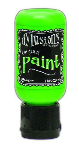 Ranger Dylusions Paint Flip Cap Bottle 29ml - Cut Grass DYQ70443 *