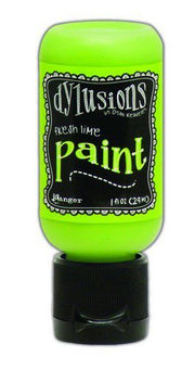Ranger Dylusions Paint Flip Cap Bottle 29ml - Fresh Lime DYQ70481 *