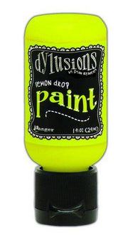 Ranger Dylusions Paint Flip Cap Bottle 29ml - Lemon Drop DYQ70528 *