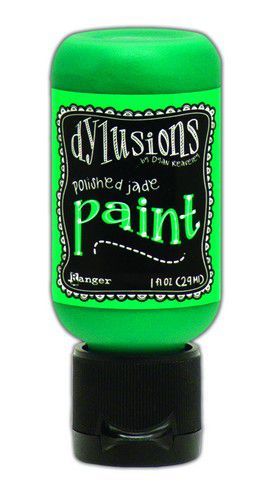 Ranger Dylusions Paint Flip Cap Bottle 29ml - Polished Jade DYQ70603 *