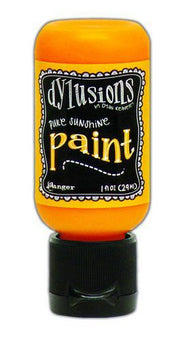 Ranger Dylusions Paint Flip Cap Bottle 29ml - Pure Sunshine DYQ70627 *