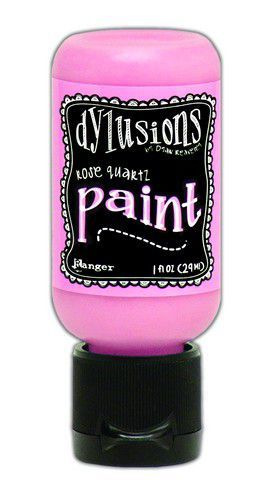 Ranger Dylusions Paint Flip Cap Bottle 29ml - Rose Quartz DYQ70634 *