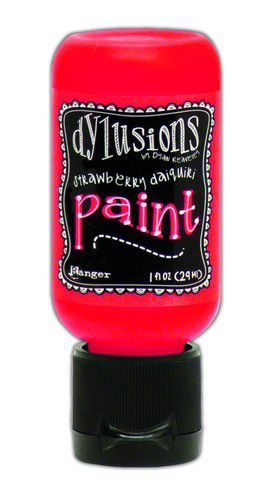 Ranger Dylusions Paint Flip Cap Bottle 29ml - Strawberry Daiquiri DYQ70665 *