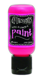 Ranger Dylusions Paint Flip Cap Bottle 29ml - Tropical Sangria DYQ70689 *