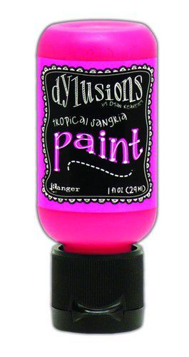 Ranger Dylusions Paint Flip Cap Bottle 29ml - Tropical Sangria DYQ70689 *