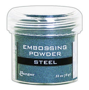 Ranger Embossing Powder 34ml - Steel Metallic EPJ66873