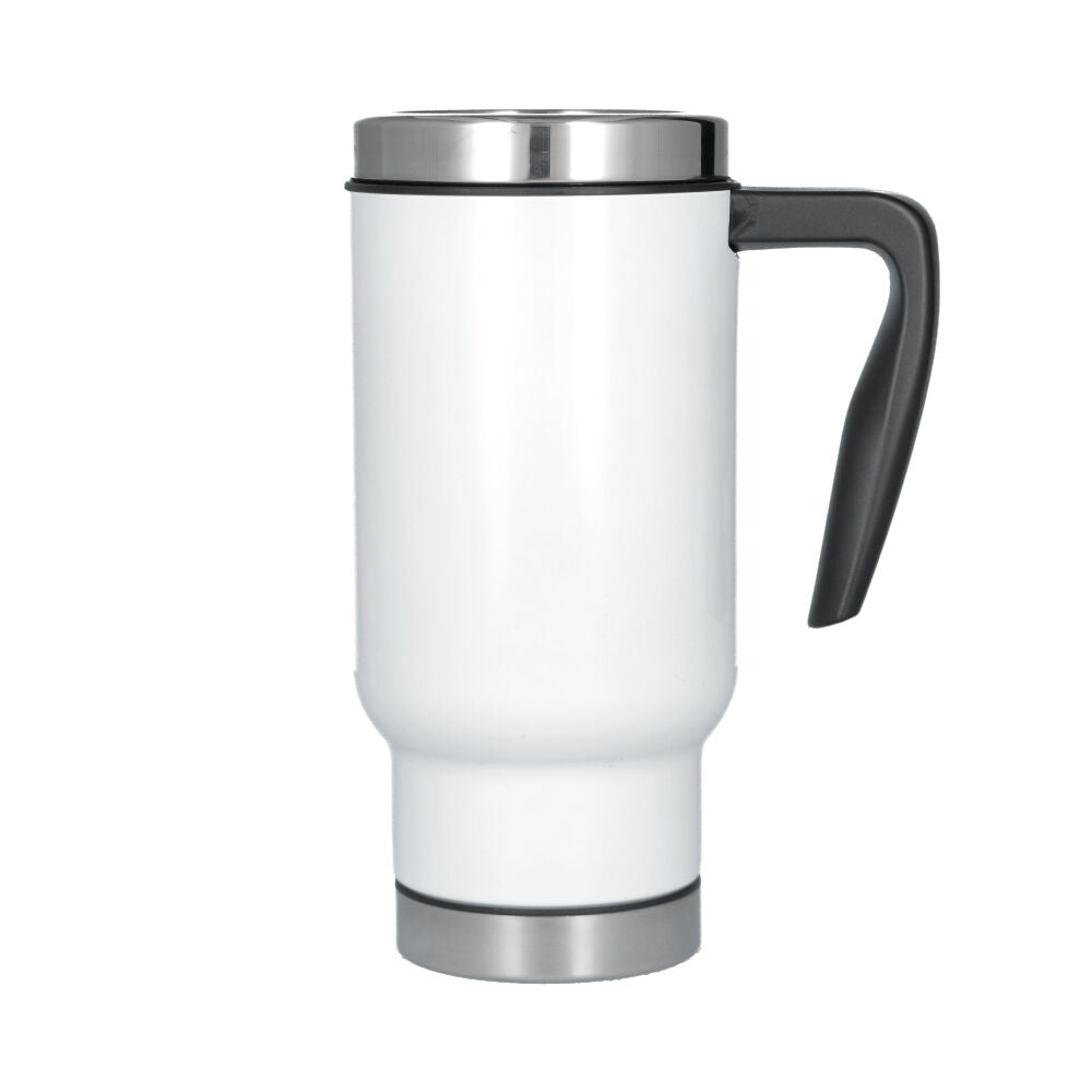 Sublimatie Reisbeker van RVS 500 ml / 17oz - Wit (SDB.085.180.001)