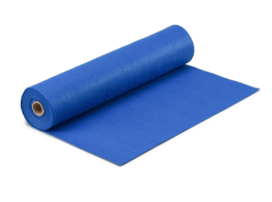 Vilt op rol 45cm x 1m - Kobalt blauw