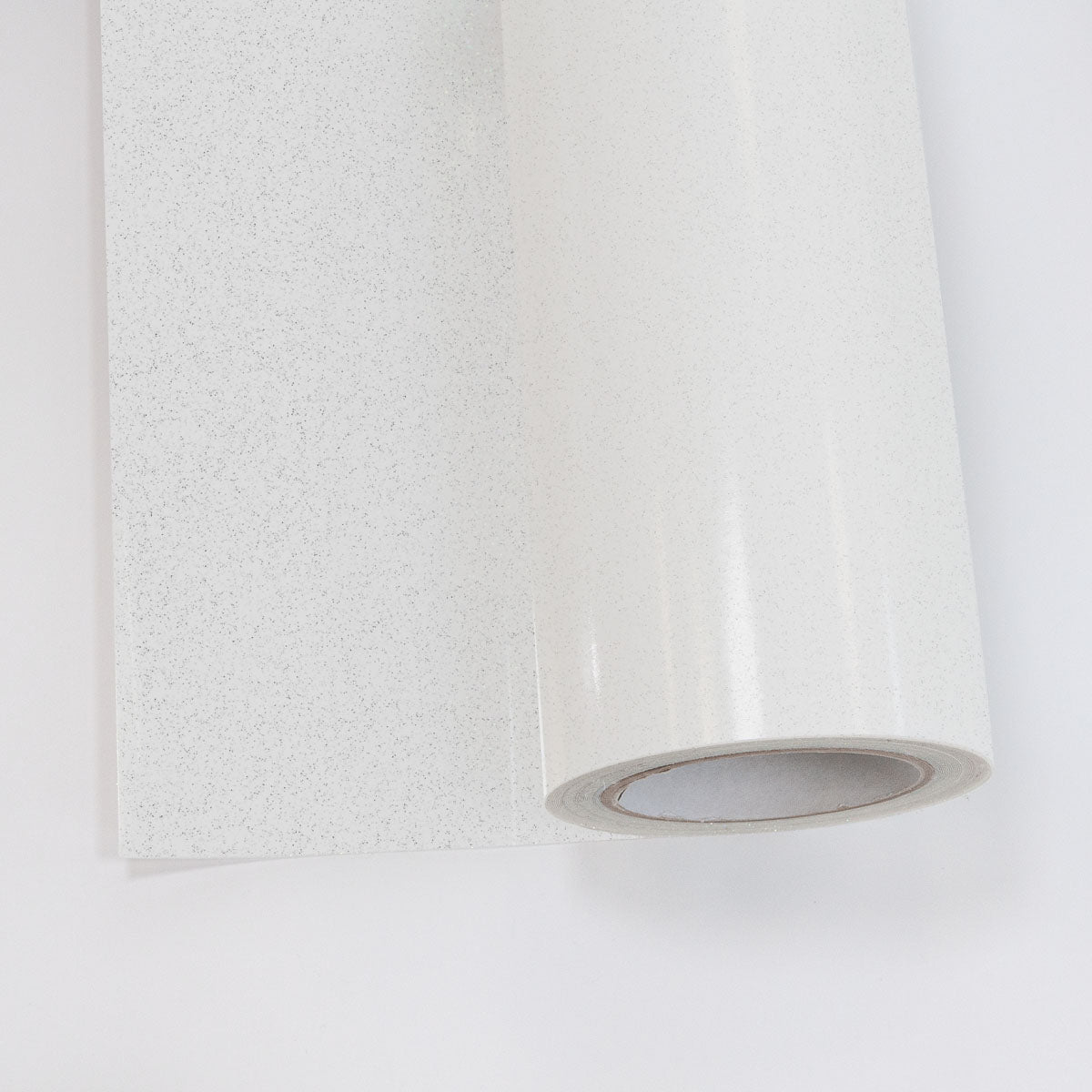 POLI-FLEX - PEARL GLITTER - Flexfolie - White - 30 x 50 cm (444)