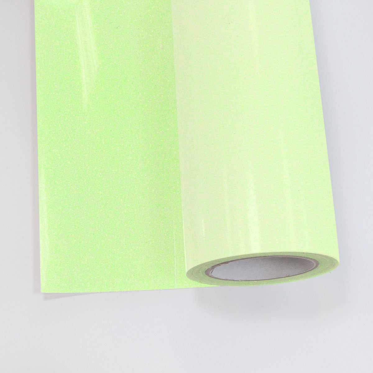 POLI-FLEX - PEARL GLITTER - Flexfolie - Neon-Yellow - 30 x 50 cm (446)