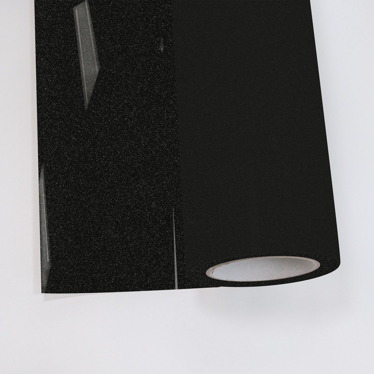 POLI-FLEX - PEARL GLITTER - Flexfolie - Black - 30 x 50 cm (458)