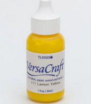Tsukineko • VersaCraft Reinker Navulling Inkt Lemon Yellow (RVK-111) *
