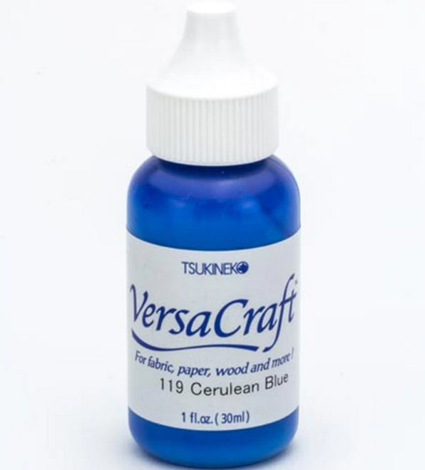 Tsukineko • VersaCraft Reinker Navulling Inkt Cerulean Blue (RVK-119) *