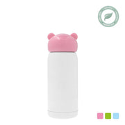 Sublimatie Thermosfles van RVS 320ml / 11oz recht met Roze dop (SDB.067.178.001)