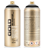 Montana Gold Spuitbus 400 ml Shock Black (S9000) *