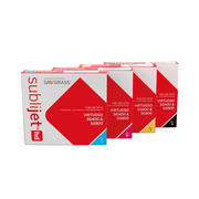 Sublimatie cartridge Subli-jet-HD - Set van 4 kleuren voor - Virtuose SG400 / 800 (SG400set) *