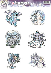 3D Push out - Yvonne Creations - Magical winter