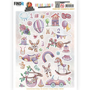 3D Push Out - Yvonne Creations - Hello World - Small Elements B (SB10730)