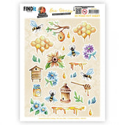 Push Out - Yvonne Creations - Bee Honey - Small Elements B (SB10754)