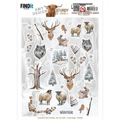 Push-Out - Amy Design - Sturdy Winter - Small Elements