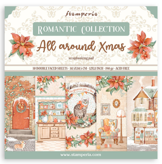 All Around Christmas 12x12 Inch Paper Pack (SBBL140) *