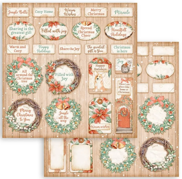 All Around Christmas 12x12 Inch Paper Pack (SBBL140) *