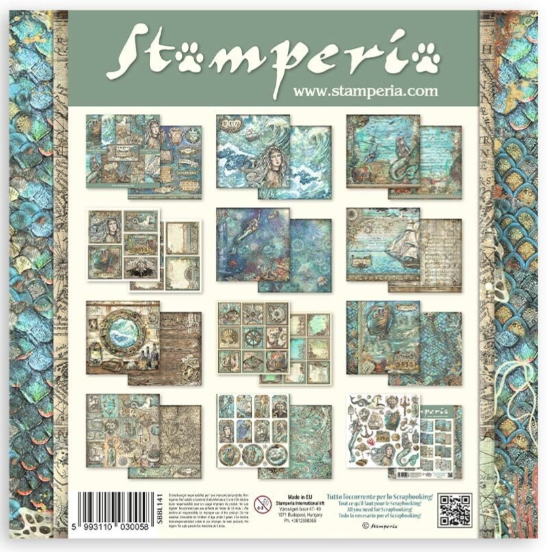 Songs of the Sea 12x12 Inch Paper Pack (SBBL141) *