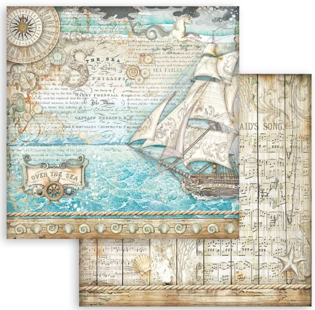 Songs of the Sea 12x12 Inch Paper Pack (SBBL141) *