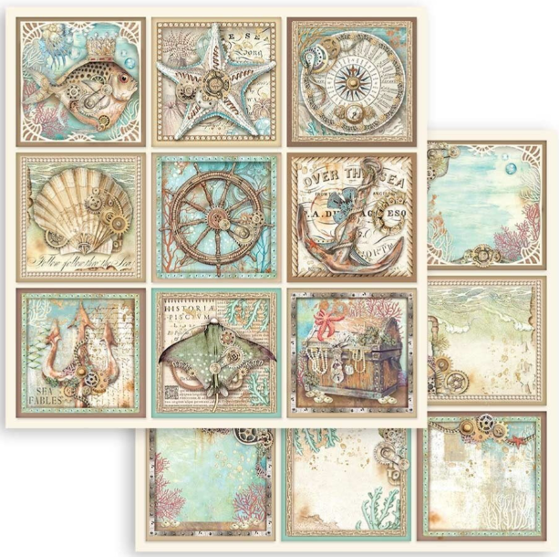 Songs of the Sea 12x12 Inch Paper Pack (SBBL141) *