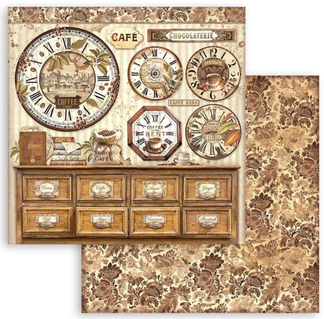 Coffee and Chocolate 12x12 Inch Paper Pack (SBBL144) *