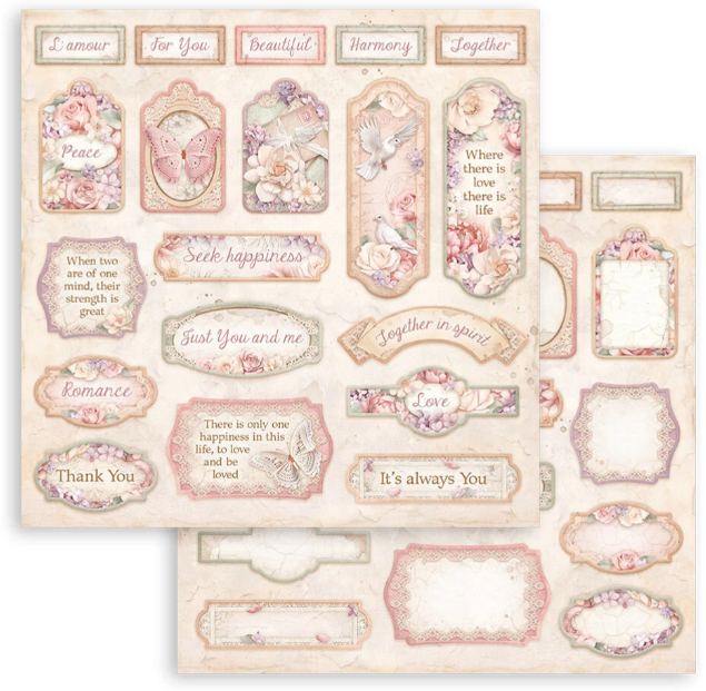 Romance Forever 12x12 Inch Paper Pack (SBBL146) *