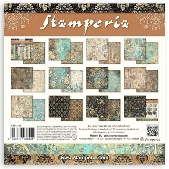 Sir Vagabond in Fantasy World Maxi Background 12x12 Inch Paper Pack (SBBL149) *